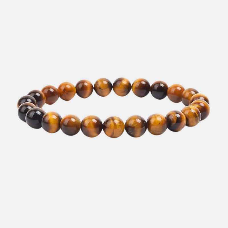 Bracelet Elastique de Perles en Pierres Naturelles