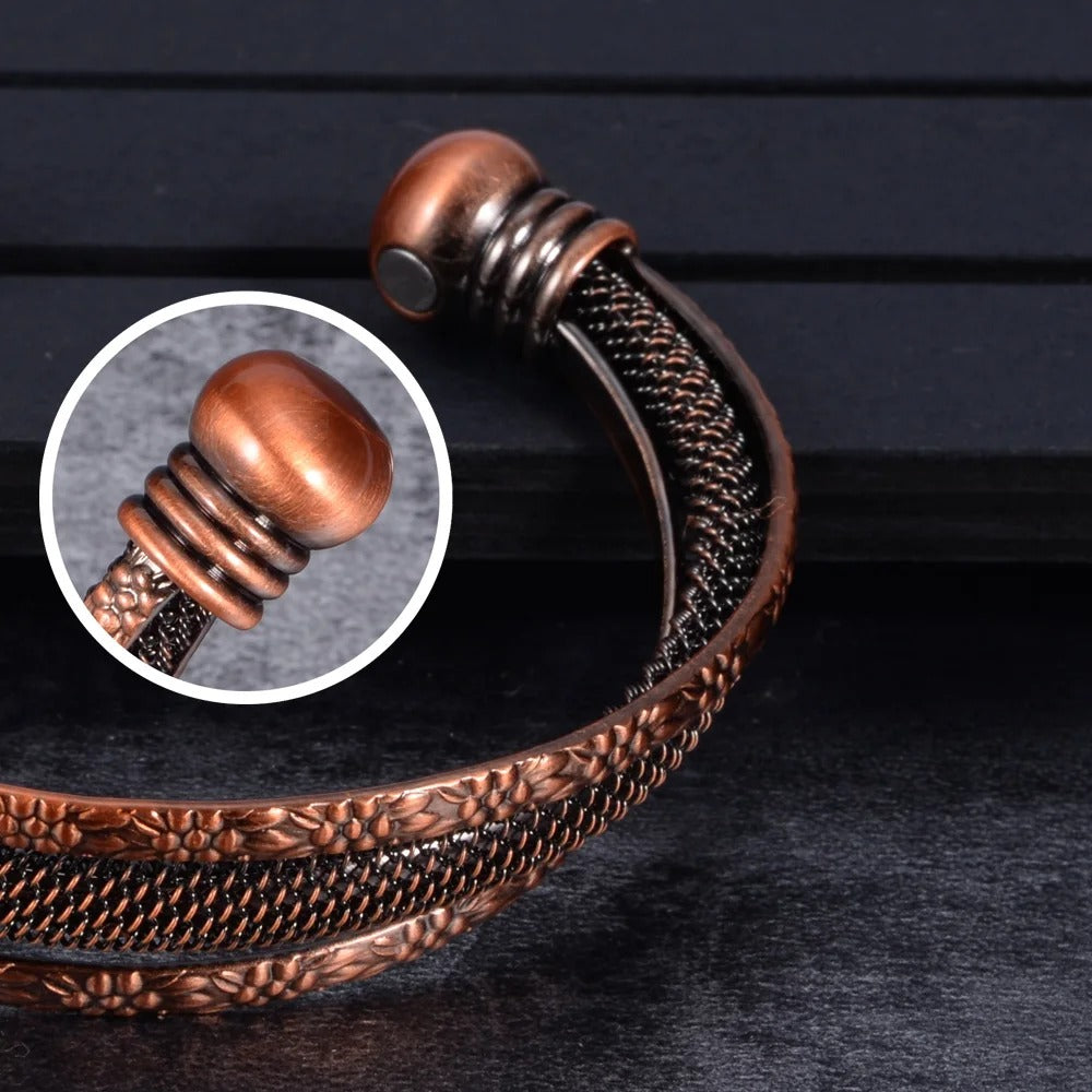 Bracelet Africain Homme Jonc Cuivre
