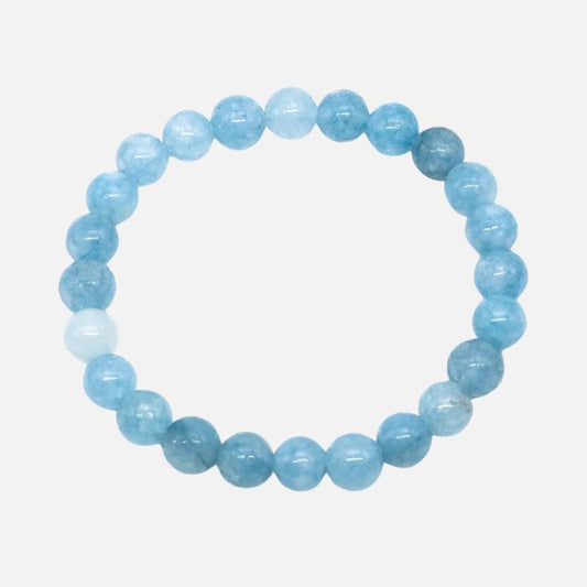 Bracelet Aigue Marine Femme Raffinement Bleu