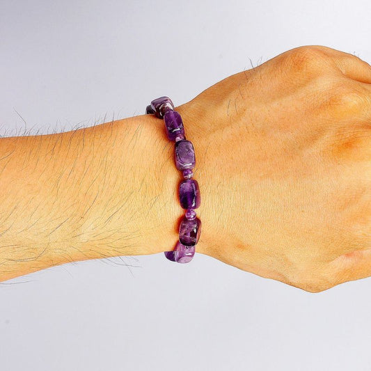 Bracelet Améthyste Homme Serein