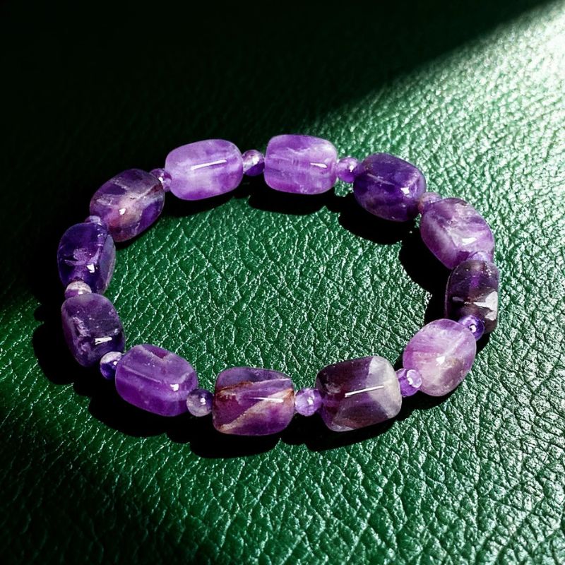 Bracelet Améthyste Homme Serein