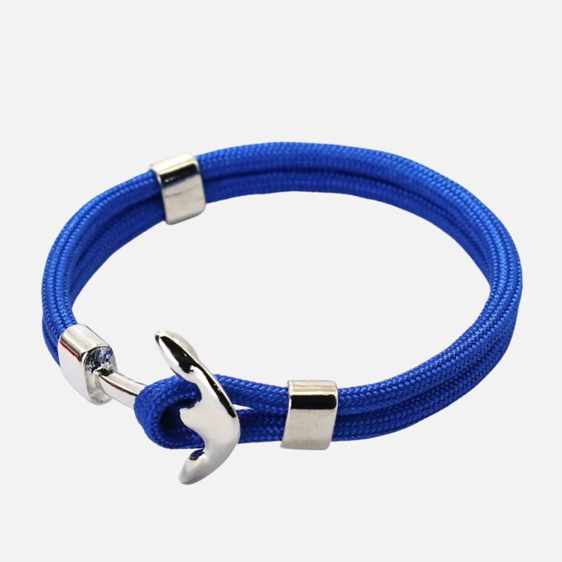 Bracelet Ancre Homme Corde Nautique