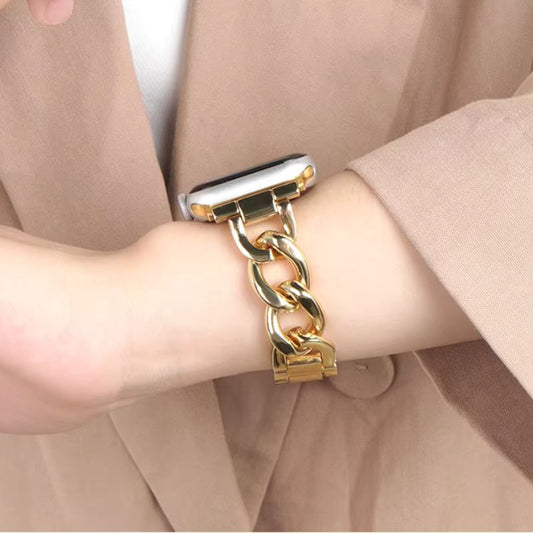 Bracelet Apple Watch Femme Tendance – Acier Inoxydable