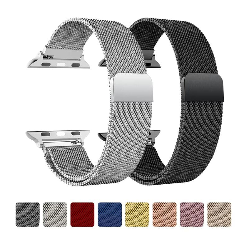 Bracelet Apple Watch en Maille Milanaise