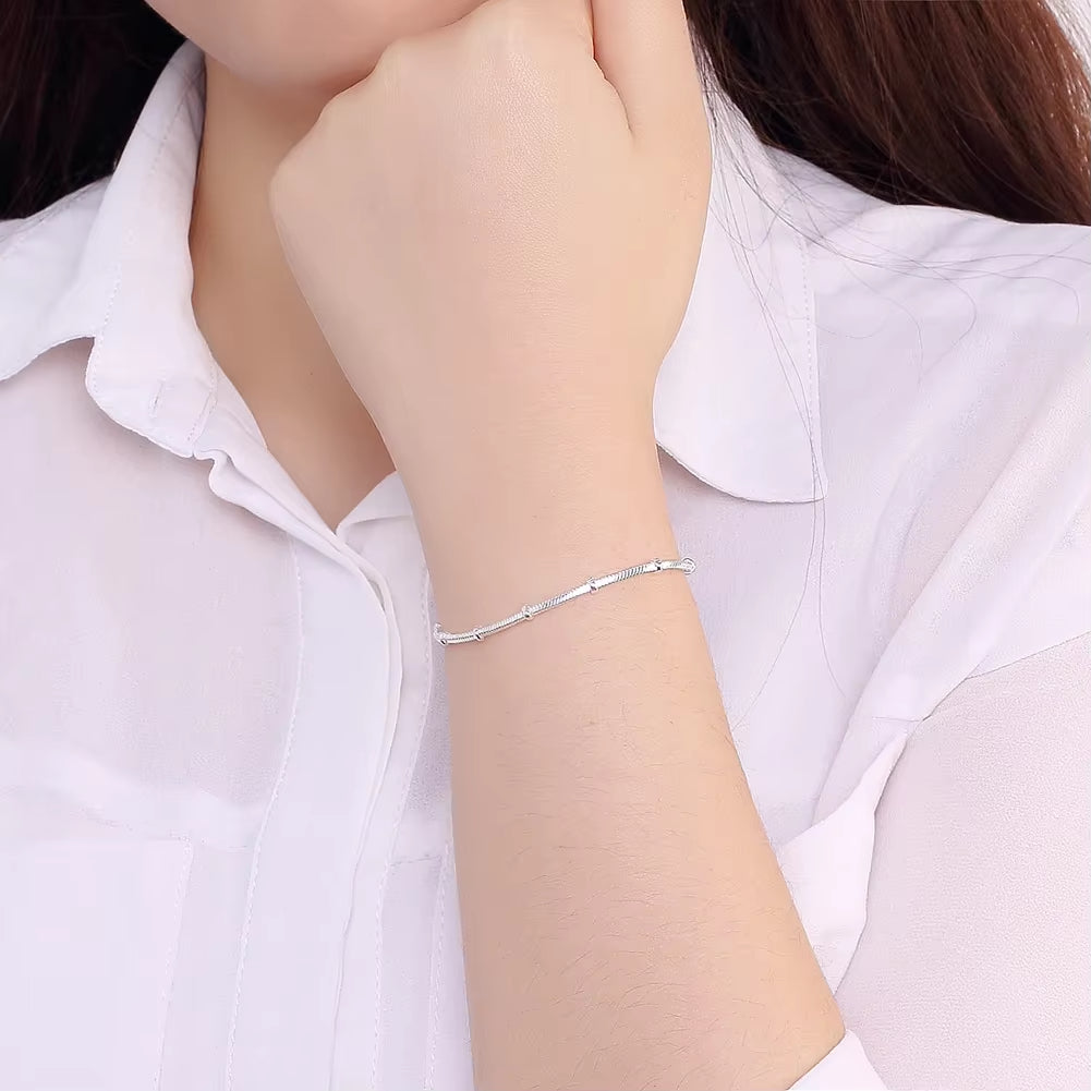 Bracelet Argenté Tendance