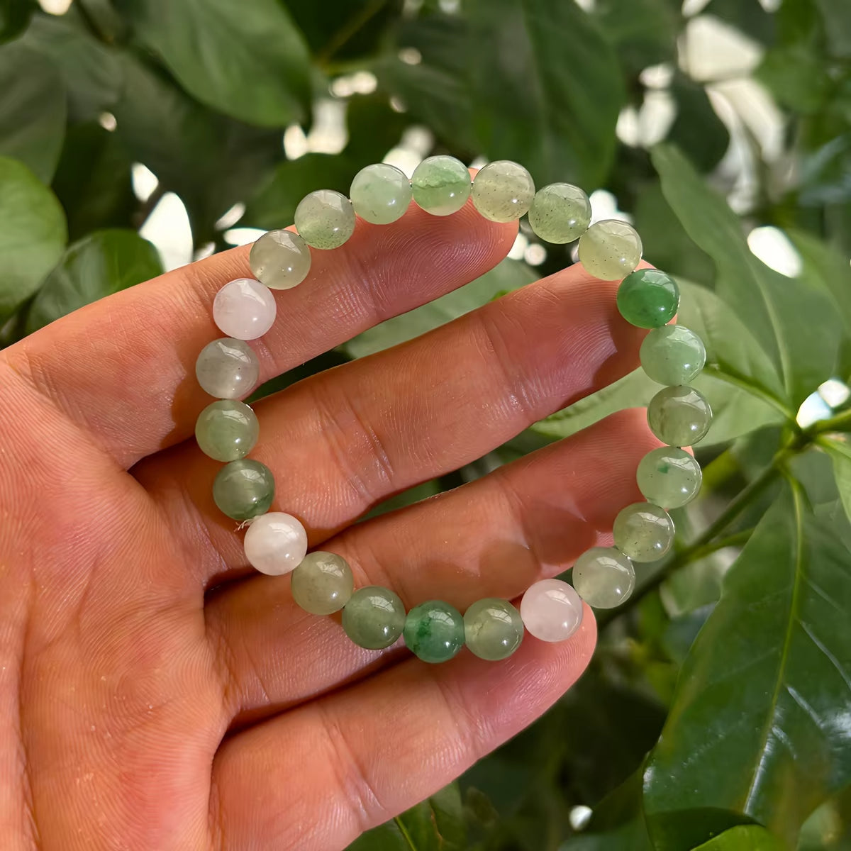 Bracelet Aventurine Authentique à Perles