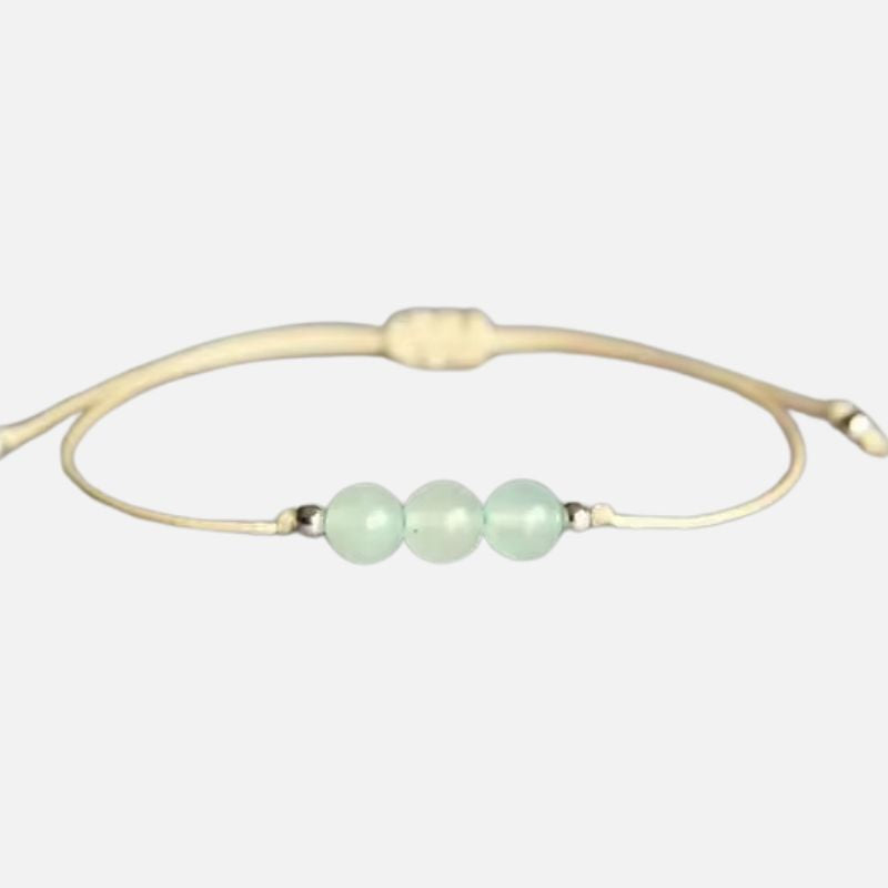 Bracelet Aventurine Tressé