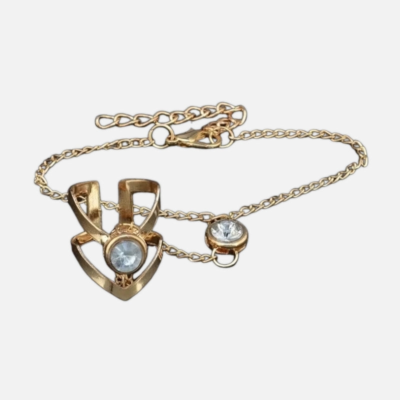 Bracelet Bague Doré Ethnique