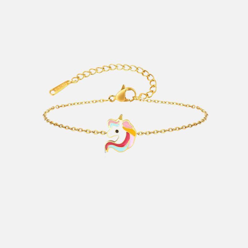 Bracelet Bébé Fille Acier Inoxydable Douceur