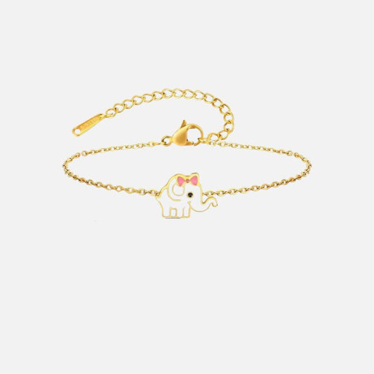 Bracelet Bébé Fille Acier Inoxydable Douceur