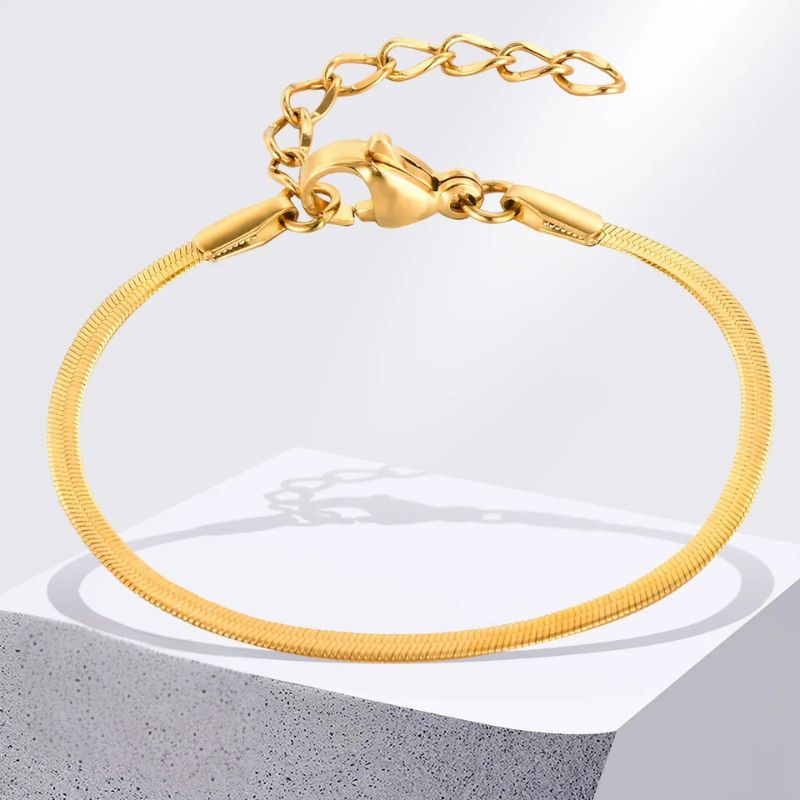Bracelet Bébé Garçon Fin Élégant Acier Inoxydable