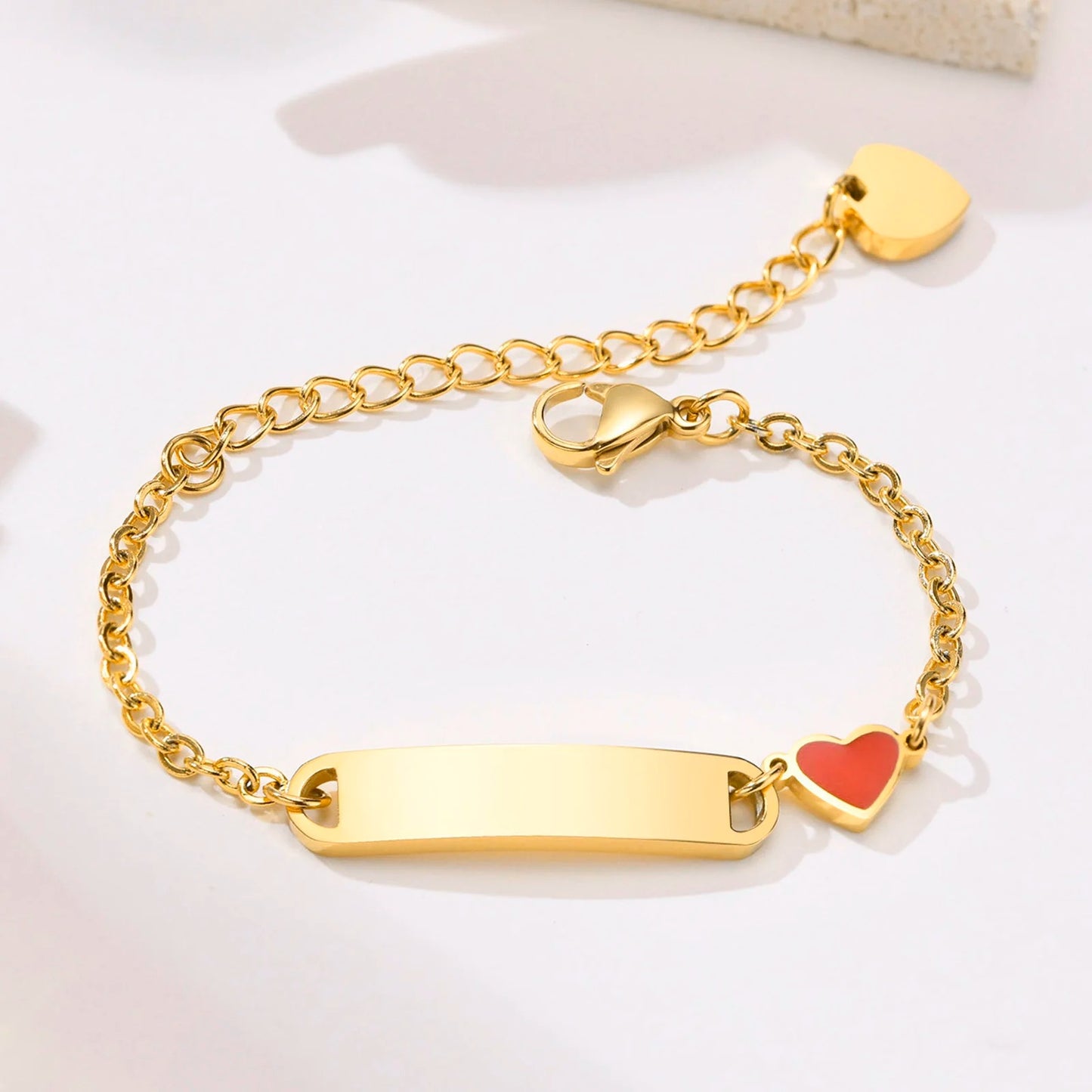 Bracelet pour Bébé Gourmette à Graver – Acier inoxydable
