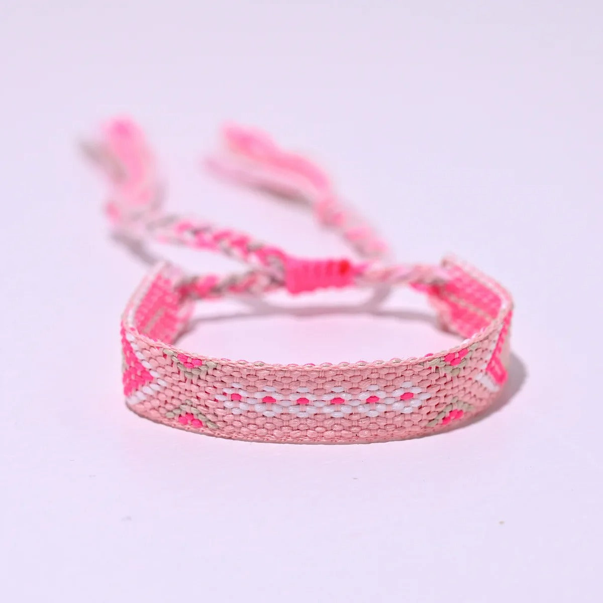Bracelet Brésilien Femme Couleurs Tressé