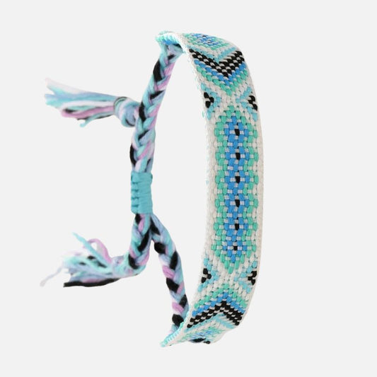 Bracelet Brésilien Femme Couleurs Tressé