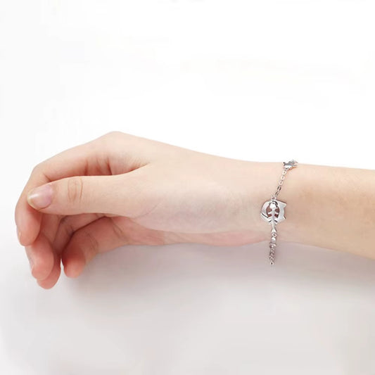 Bracelet Chat Original en Argent