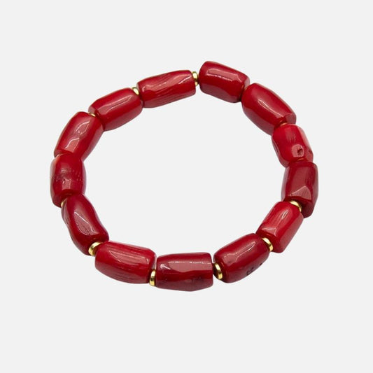 Bracelet Corail Femme Éclat Intense