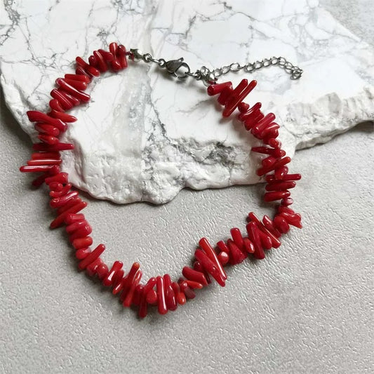 Bracelet Corail Femme Énergie Naturelle