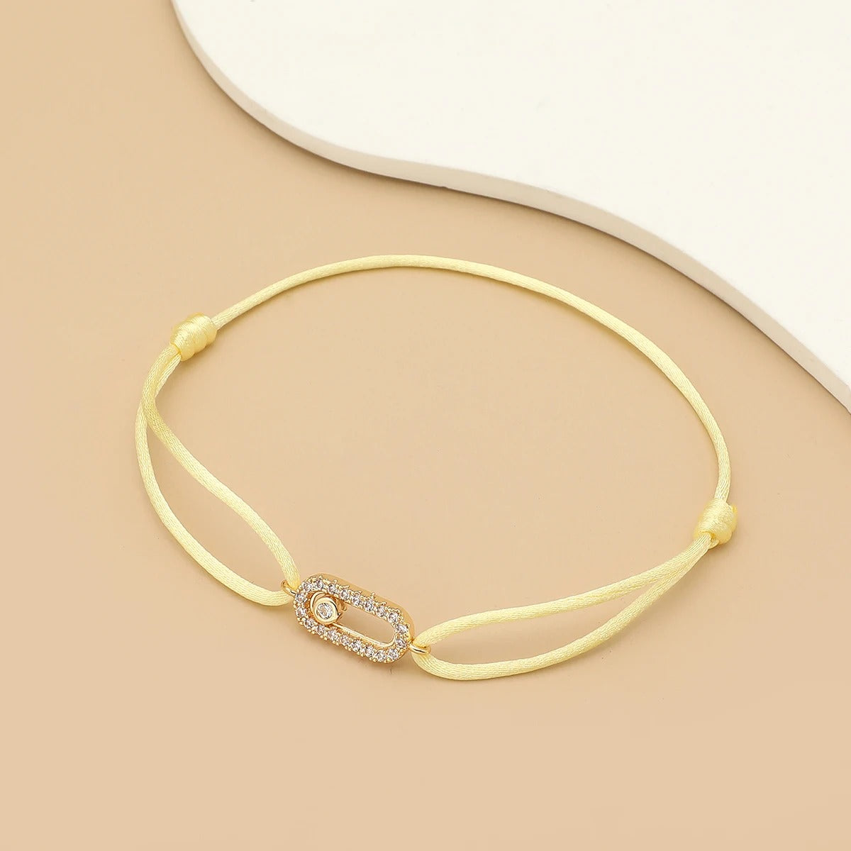 Bracelet Cordon Femme Éclat Minimal