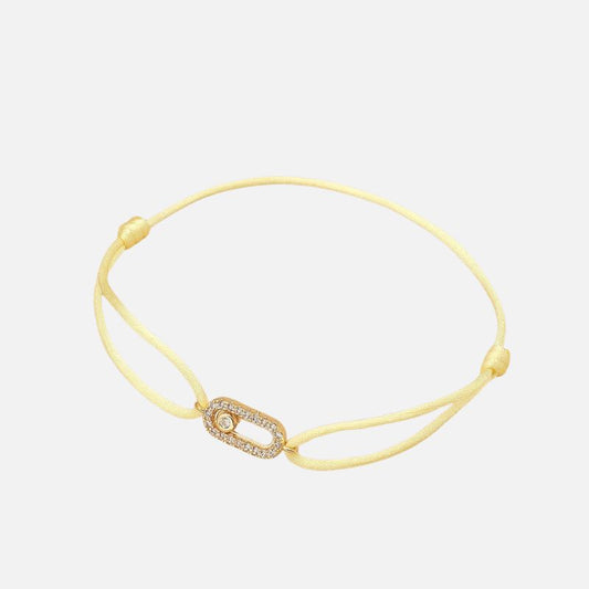 Bracelet Cordon Femme Éclat Minimal