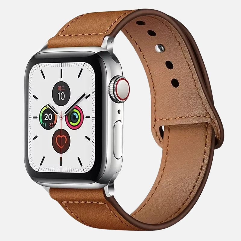 Bracelet Cuir Apple Watch Résistant