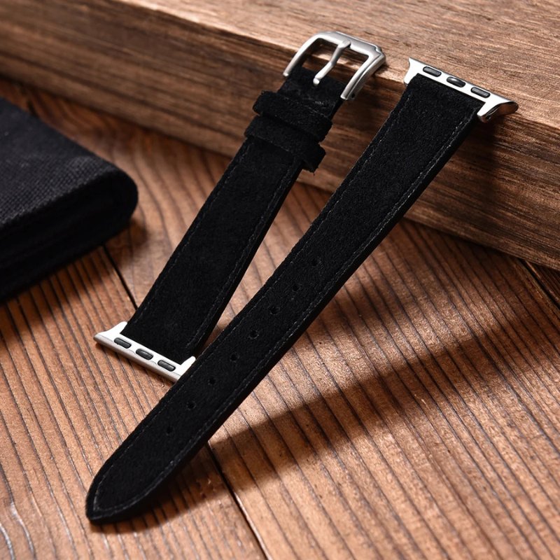 Bracelet Cuir Suédine Apple Watch