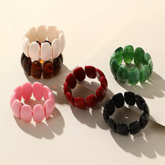 bracelet-elastique-large-resine-coloree