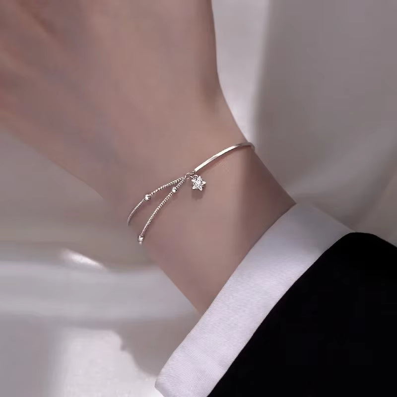 Bracelet Etoile en Argent