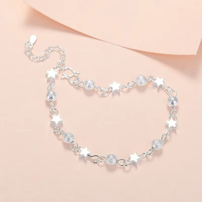 Bracelet Étoile avec Perles