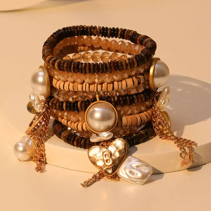 Bracelet Femme Multirang Breloques