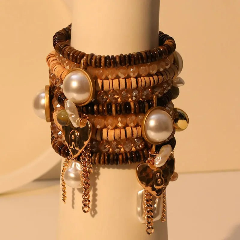Bracelet Femme Multirang Breloques