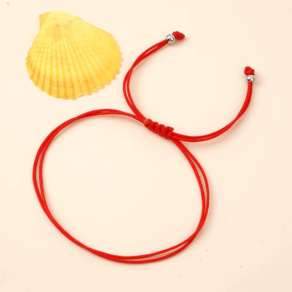 Bracelet Fil Rouge Minimaliste