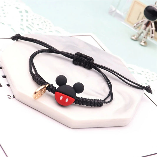 Bracelet Garçon Mickey Cordon Ajustable