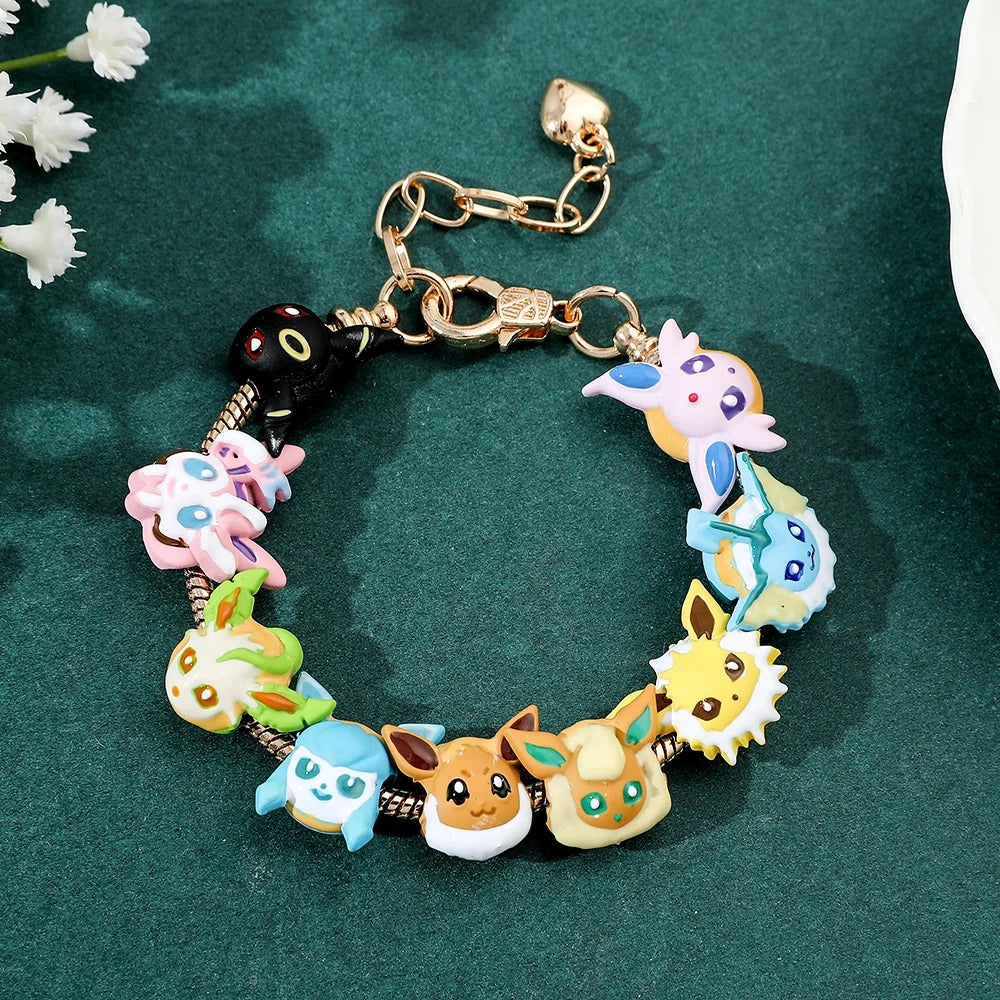 Bracelet Garçon Pokémon Évoli Et Ses Évolutions