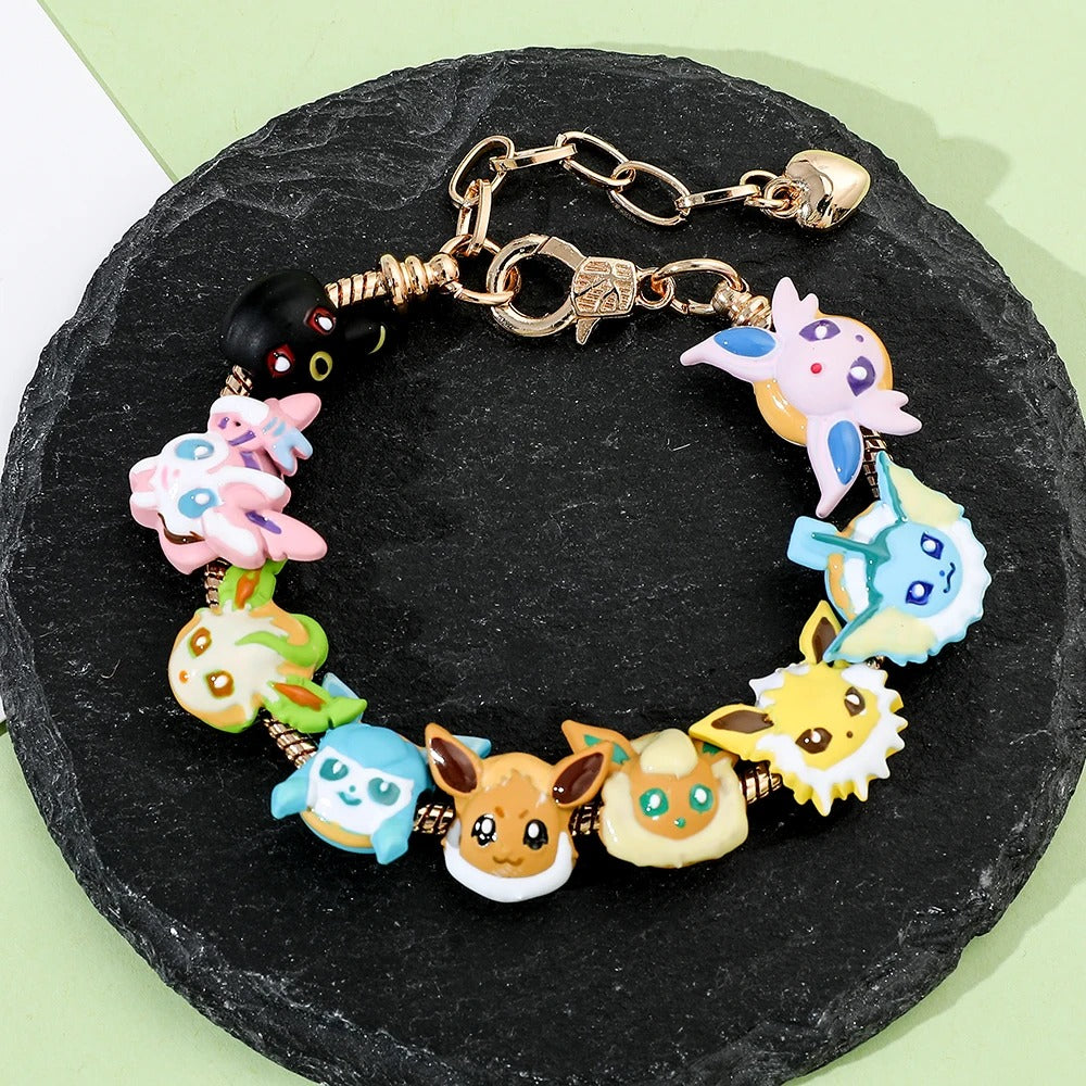 Bracelet Garçon Pokémon Évoli Et Ses Évolutions