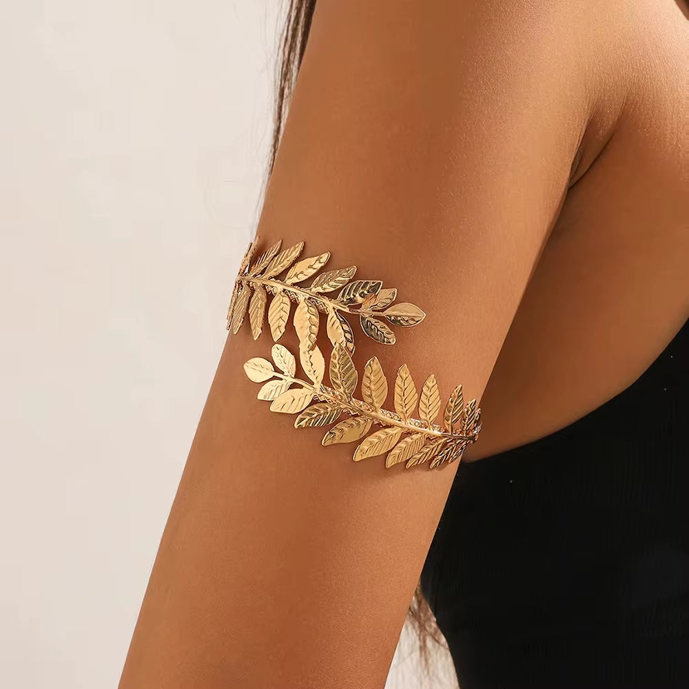 Bracelet Grec de Bras Doré