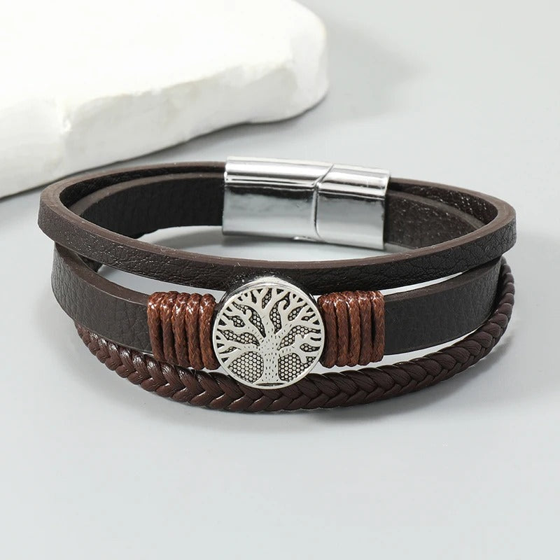 Bracelet Homme Arbre De Vie Tendance