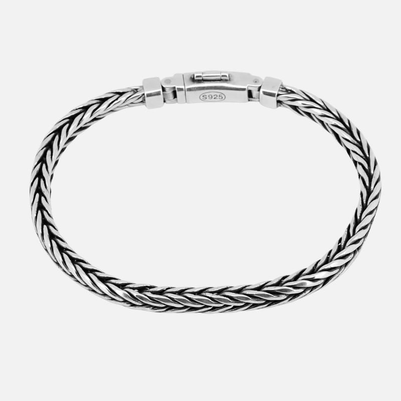 Bracelet Homme Argent Finesse et Ancrage