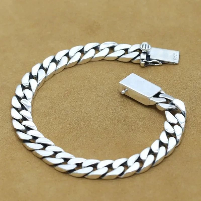 Bracelet Homme Argent Présence Affirmée