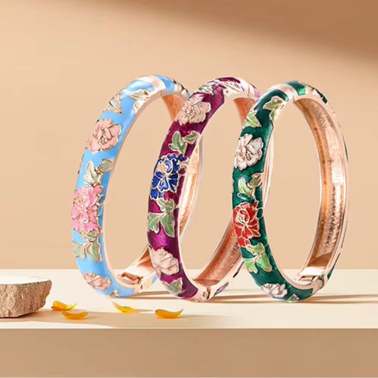 Bracelet Indien Femme Éclat Floral