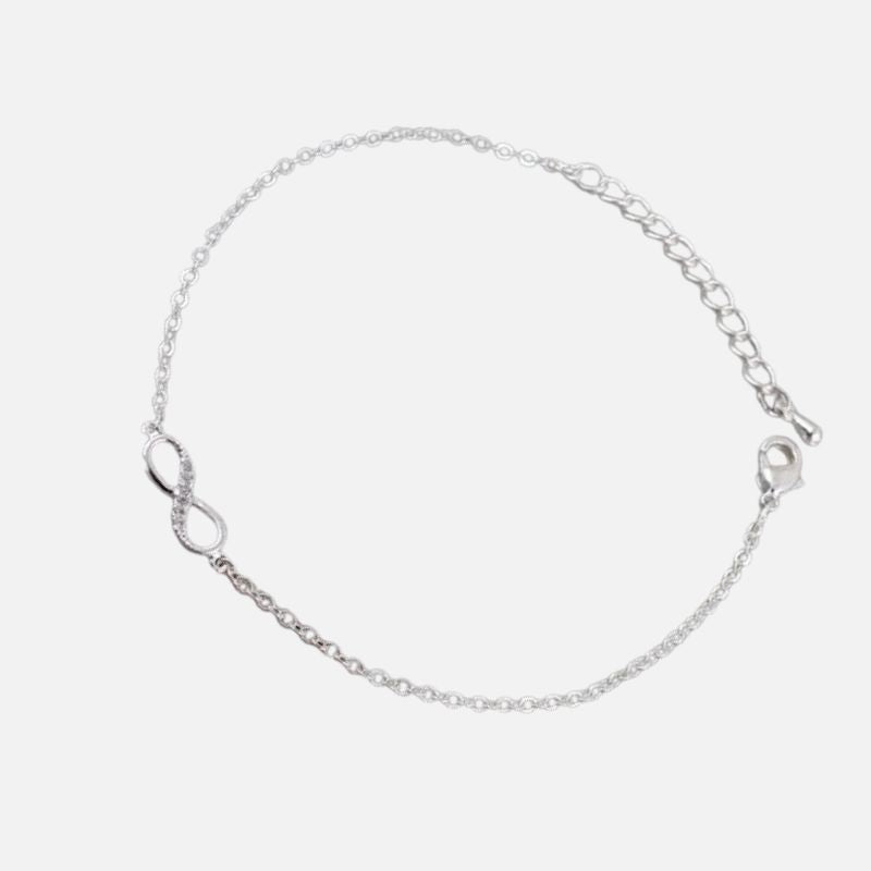 Bracelet Infini Femme Doré Ou Argenté