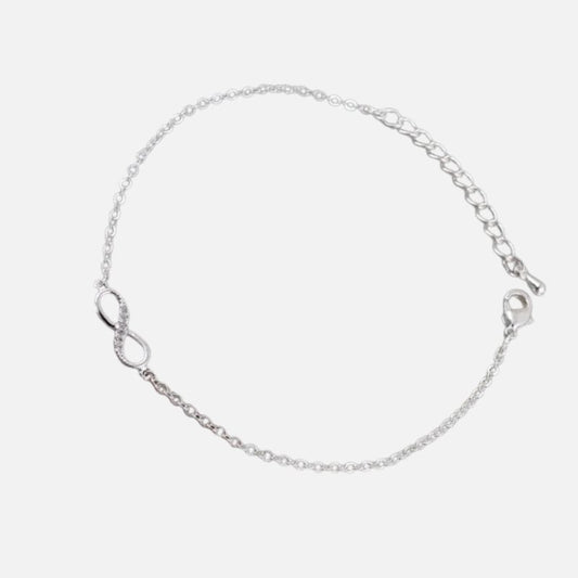 Bracelet Infini Femme Doré Ou Argenté
