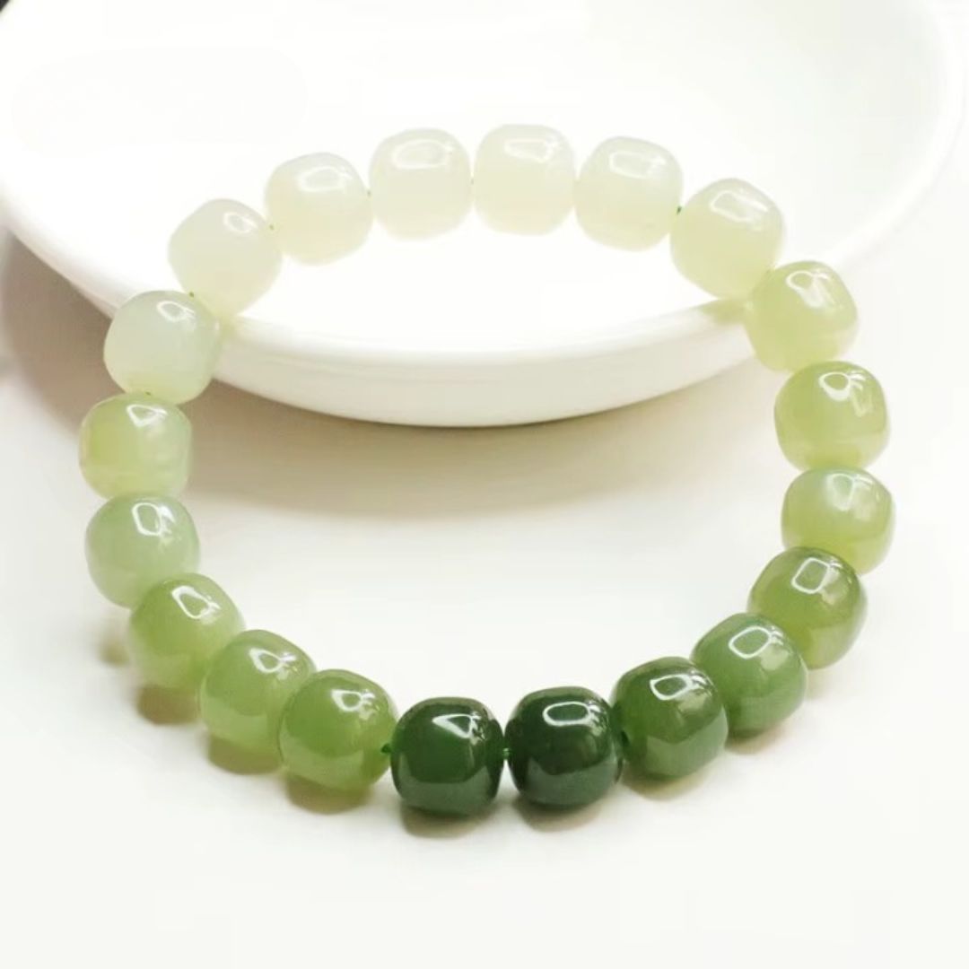 Bracelet Jade Dégradé
