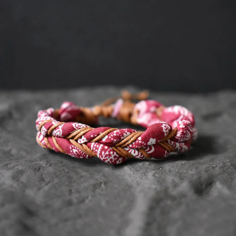 Bracelet Japonais Boho Tressé