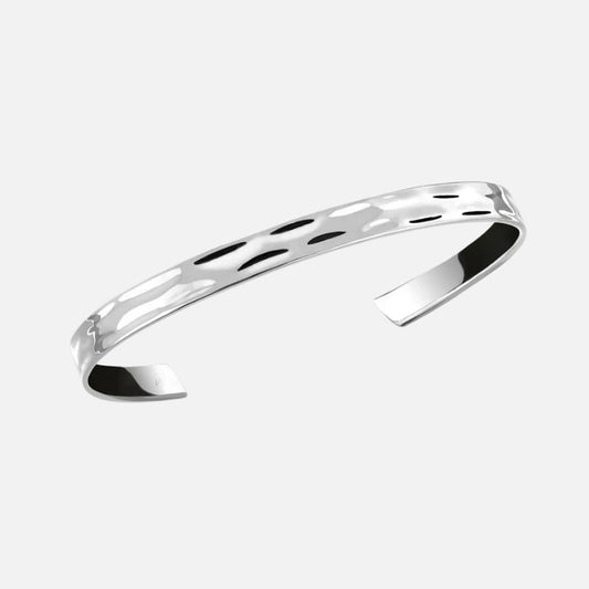 Bracelet Jonc Homme Acier Inoxydable Poli