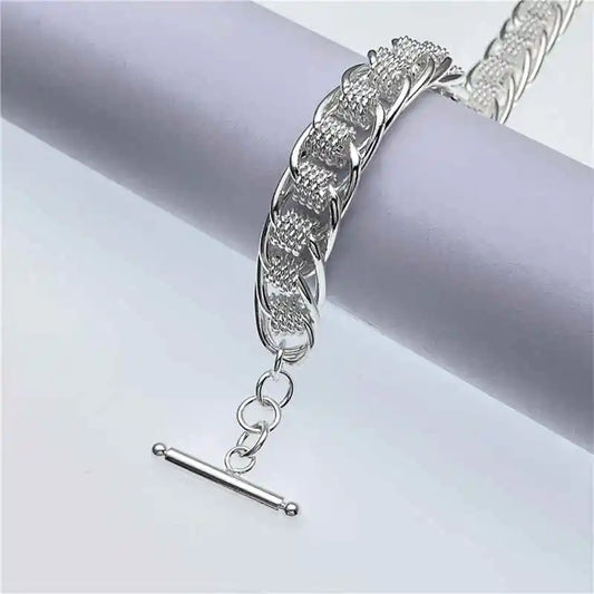 Bracelet Maille Délicat en Argent