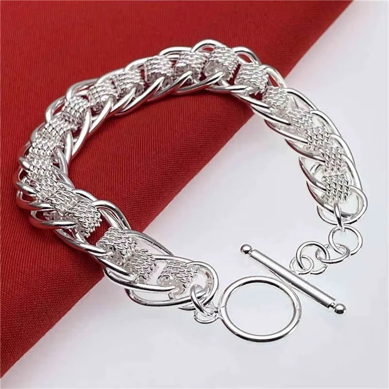 Bracelet Maille Délicat en Argent