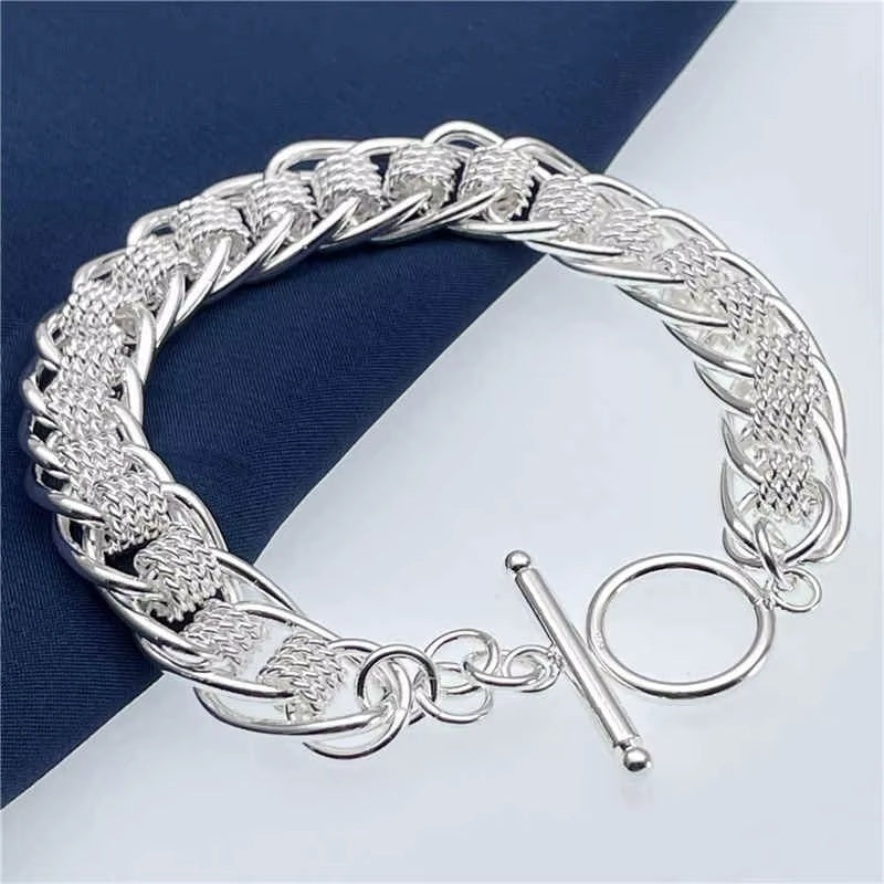 Bracelet Maille Délicat en Argent