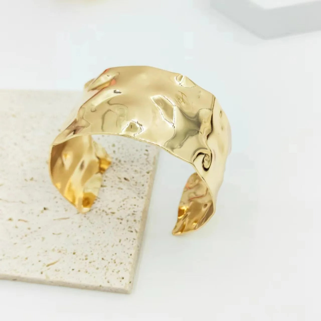 Bracelet Manchette Femme – Acier Inoxydable