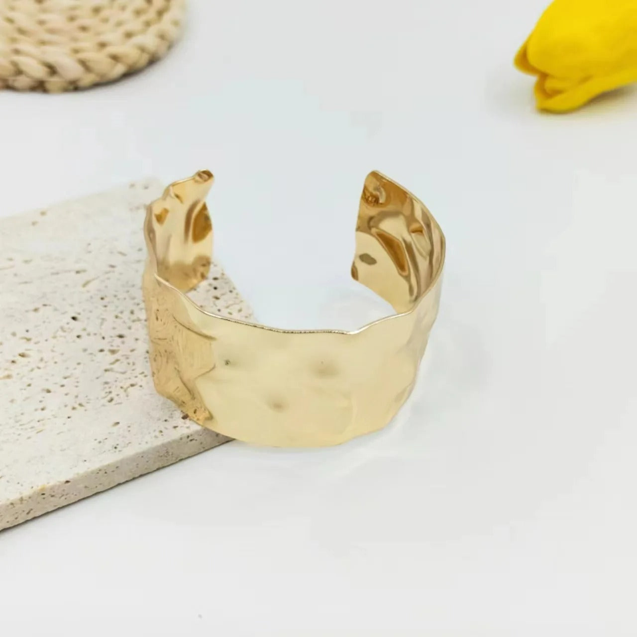 Bracelet Manchette Femme – Acier Inoxydable