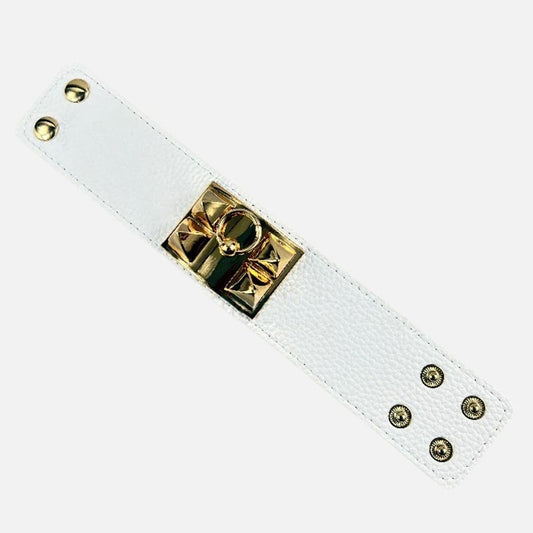 Bracelet Manchette Femme Large — Acier Inoxydable